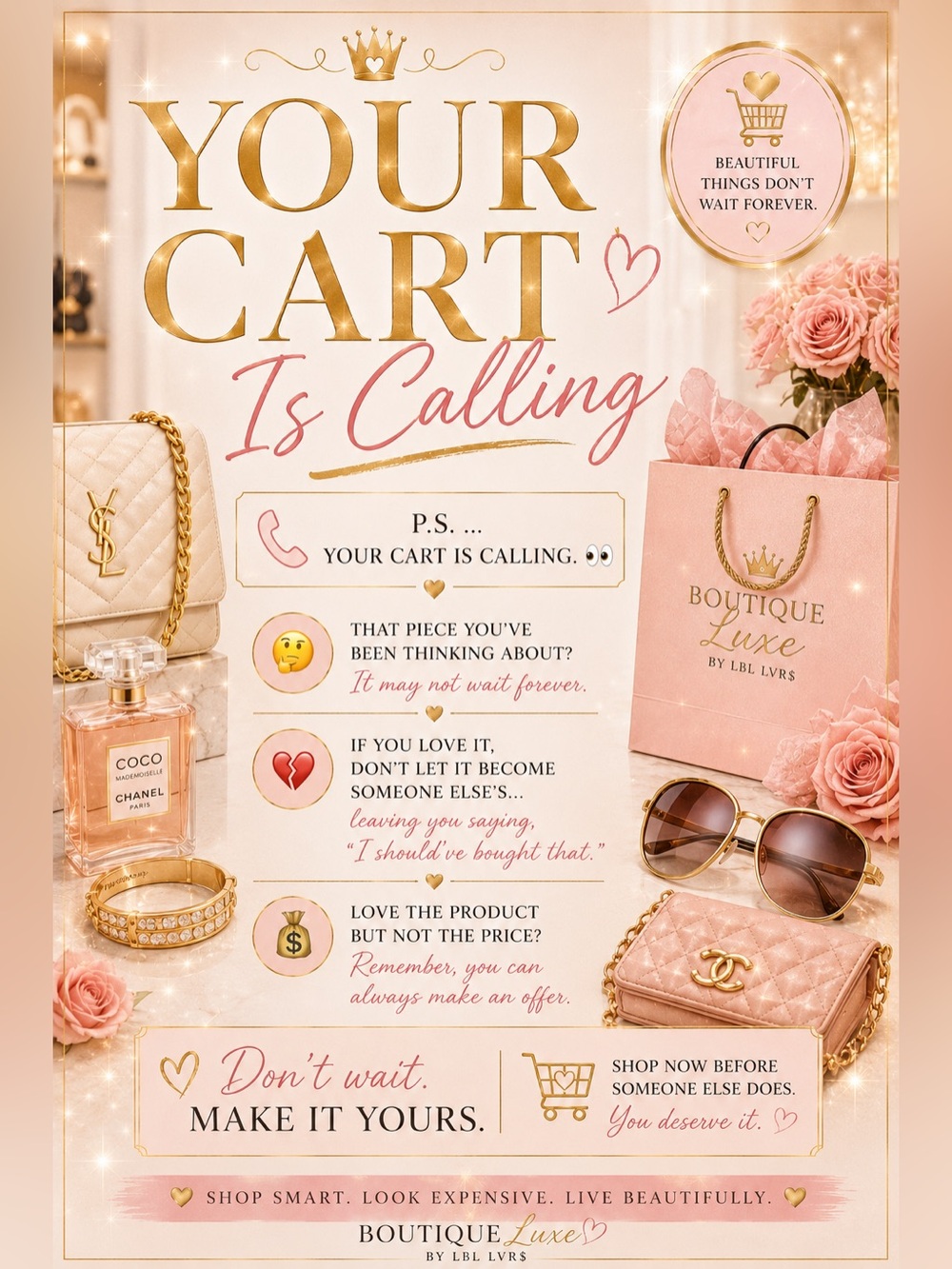 🛍️🛒Your Shopping Cart Is Callin’